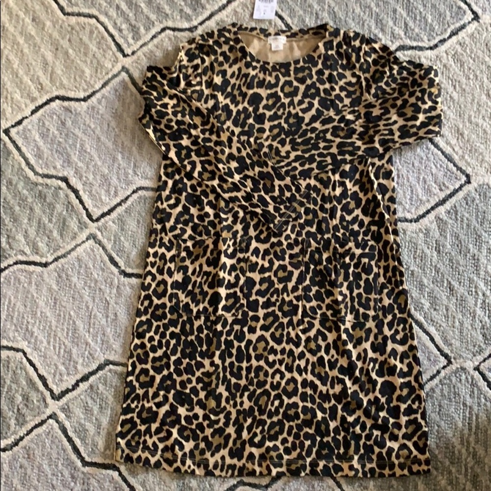 Animal print dress